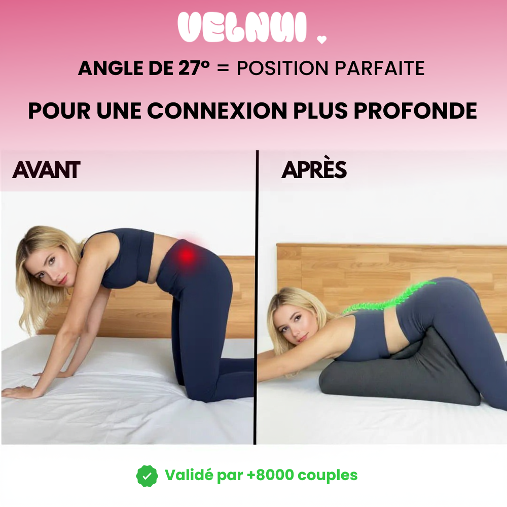 VELNUI™  Coussin Éclat Intime