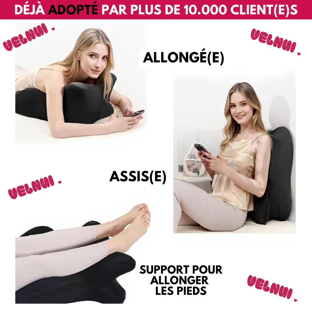 VELNUI™  Coussin Éclat Intime